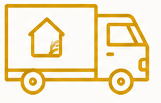 House cleanouts service icon